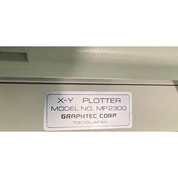GRAPHTEC MP2300 Pen Plotter - XY Plotter - Serviced and Tested - Made In Japan - Picture 7 of 12